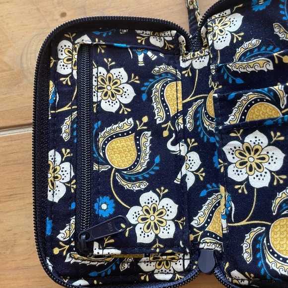 Vera Bradley Wristlet Wallet in “Elle Blue” - Picture 11 of 14